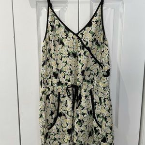 French Connection Flower Romper, Size 4